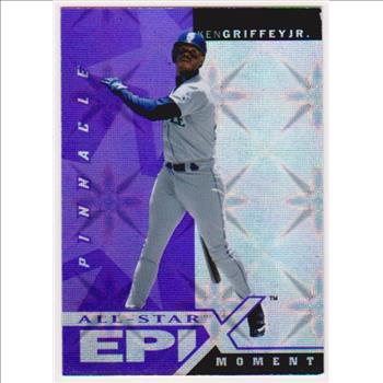 Ken Griffey, Jr. 1998 Pinnacle Epix Purple All-Star Moment #E1 Insert Card
