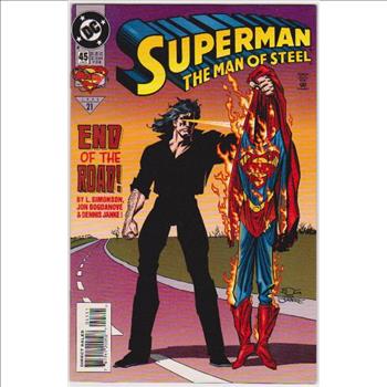 1995 DC Comics Superman The Man Of Steel #45 Issue