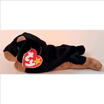 1996 Ty Beanie Baby Doby The Doberman - With Original Tags