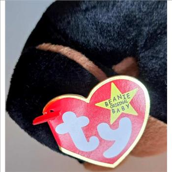 1996 Ty Beanie Baby Doby The Doberman - With Original Tags