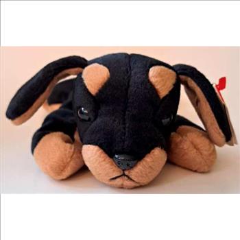 1996 Ty Beanie Baby Doby The Doberman - With Original Tags