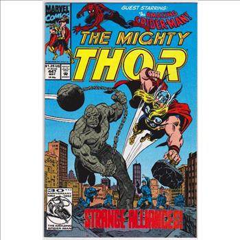 1992 The Mighty Thor #447 Issue - Marvel Comics