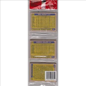 1987 Topps Baseball 49 Card Rack Pack w/ Whitey Herzog On Front