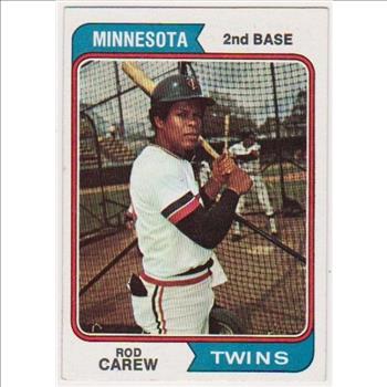 1974 Topps Rod Carew #50 Card - HOF'er