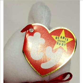 1993 Ty Beanie Baby VALENTINO THE BEAR - New With Tags