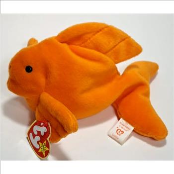 1993 Goldie The Goldfish Ty Beanie Baby - With Original Tags