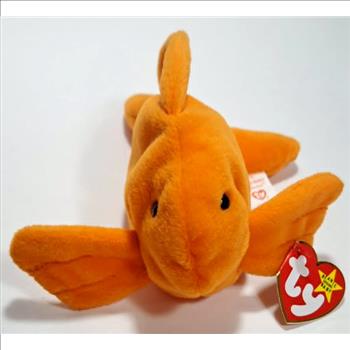 1993 Goldie The Goldfish Ty Beanie Baby - With Original Tags