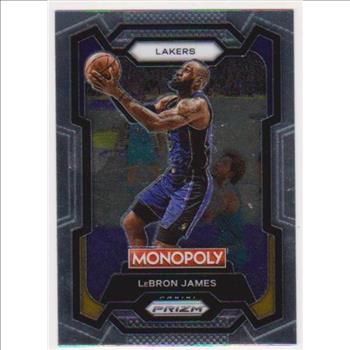 Lebron James 2023-24 Panini Prizm Monopoly #40 Card