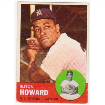 1963 Topps Elston Howard #60 Card