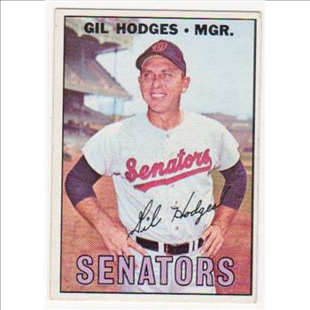 1967 Topps Gil Hodges #228 Card