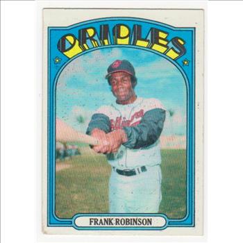 1972 Topps Frank Robinson #100 Card - HOF'er