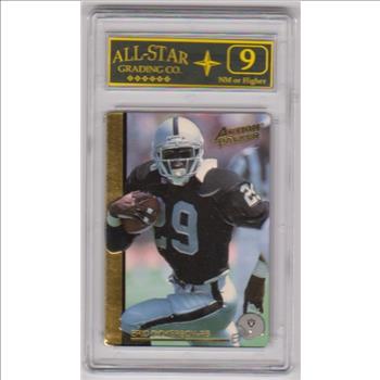 Graded 9 - Eric Dickerson 1992 Action Packed #72 Card