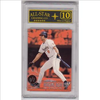 Graded 10 - Cal Ripken Jr. 2000 Skybox Dominion #18 Card
