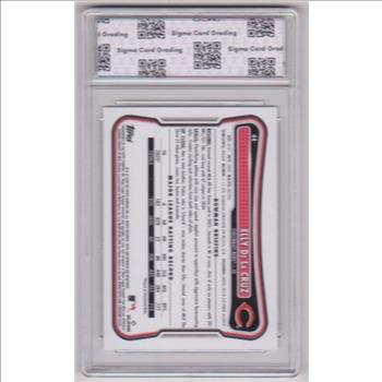 Graded Sigma Gem Mint 10 - Elly De La Cruz 2026 Bowman #44 Card