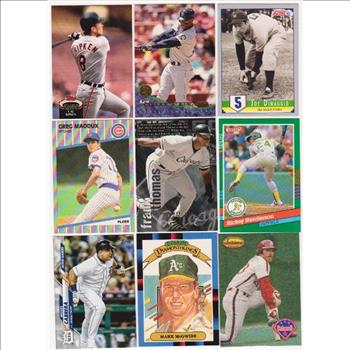 Baseball Card Collection 1988-2020 w/ Joe DiMaggio + More