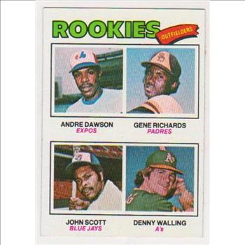 1977 Topps Andre Dawson #473 Rookie Card - HOF'er