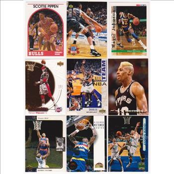 Basketball Card Collection w/ Magic Johnson, Shaquille O'Neal + More