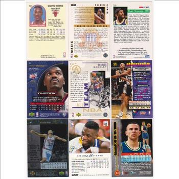 Basketball Card Collection w/ Magic Johnson, Shaquille O'Neal + More