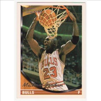1993-94 Topps Gold Michael Jordan #23 Insert Card