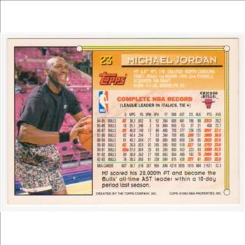 1993-94 Topps Gold Michael Jordan #23 Insert Card