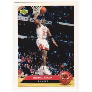 1992-93 Upper Deck McDonald's Michael Jordan #P5 Card