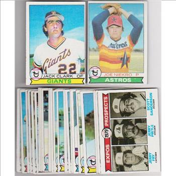 25 Different 1979 Topps Baseball Cards - Jack Clark + More