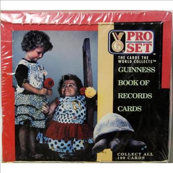 1992 Pro Set Guinness Book Of World Records Sealed Box - 36 Packs