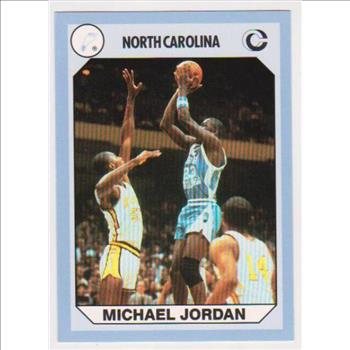 Michael Jordan 1990 North Carolina #44 College Card