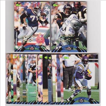 Only 499 Exist - 25 Different 1995 Classic NFL Experience Printers Proof Insert Cards w/ Bruce Smith + More