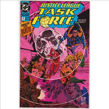 1993 DC Comics Justice League Task Force #2 Issue