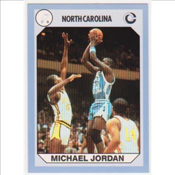 Michael Jordan 1990 North Carolina #44 College Card