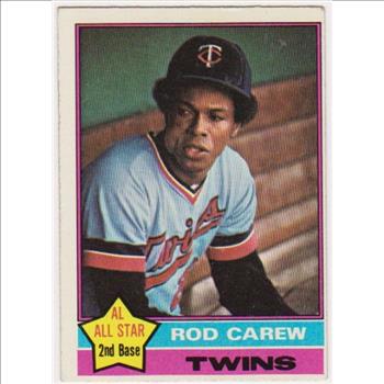 1976 Topps Rod Carew #400 Card - HOF'er
