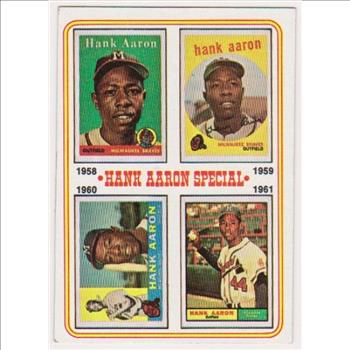 1974 Topps Hank Aaron #3 Card - HOF'er