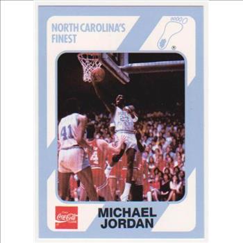 Michael Jordan 1989 North Carolina #14 College Card