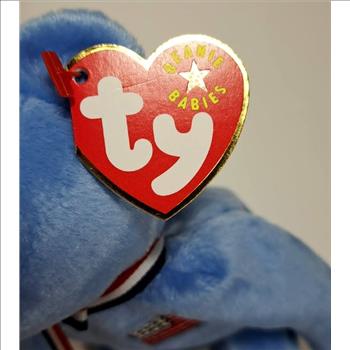 2001 Ty Beanie Baby AMERICA THE BEAR - With Original Tags