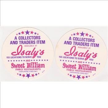 1976 Isaly's Disc Mike Schmidt + Steve Carlton Card Pair - HOF'ers