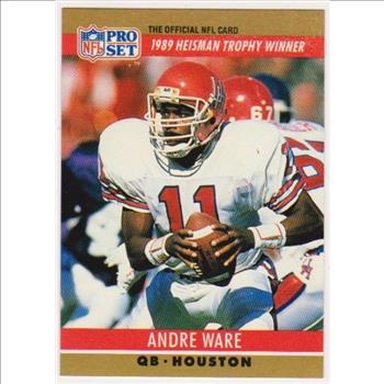 Wrong Front Error - Bo Jackson 1990 Pro Set Football Card