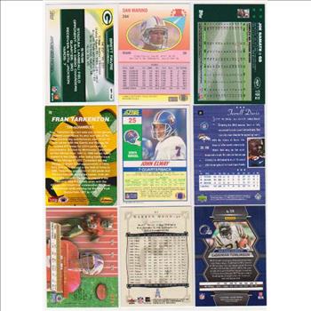 Football Card Collection 1990-2023 w/ Brett Favre, Dan Marino + More