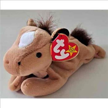 1995 Ty Beanie Baby Derby The Horse - New With Tags 