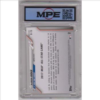 Graded MPE Gem Mint 10 - Aaron Judge 2020 Topps Update #U-15 Card