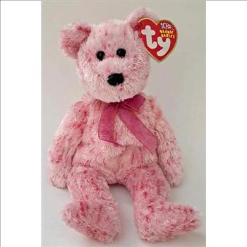 2002 Ty Beanie Baby Smitten The Black Nose Bear - With Original Tags