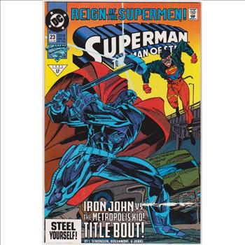 1993 DC Comics Superman The Man Of Steel #23 Issue