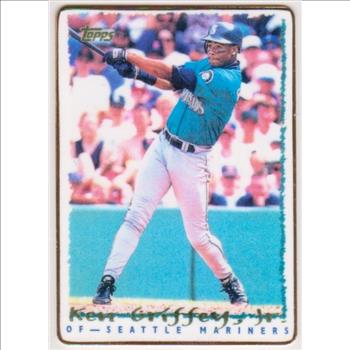 1995 Topps Ken Griffey, Jr. Porcelain Card - Only 100 Produced!