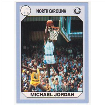 Michael Jordan 1990 North Carolina #93 College Card