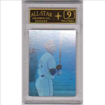 Graded 9 - Ken Griffey, Jr. 1992 Front Row Hologram #2 of 3 Card