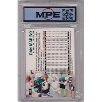 Graded MPE NM/MT+ 8.5 - Dan Marino 1999 Fleer Tradition #150 Card