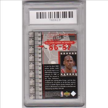 Graded Mint 9 - Michael Jordan 1998 Upper Deck Living Legends #13 Card