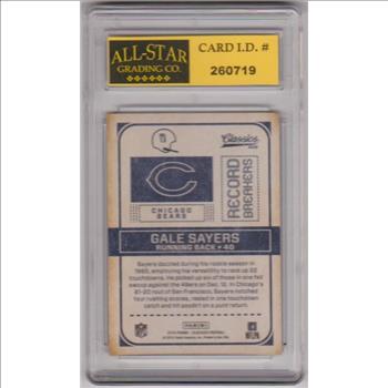 Graded 10 - Gale Sayers 2016 Panini Classics #13 Card