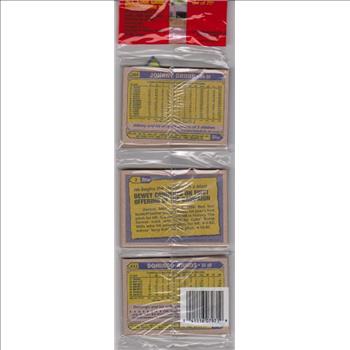 1987 Topps Baseball 49 Card Rack Pack w/ Wade Boggs On Front