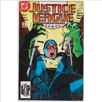 1989 DC Comics JUSTICE LEAGUE INTERNATIONAL #25 Issue